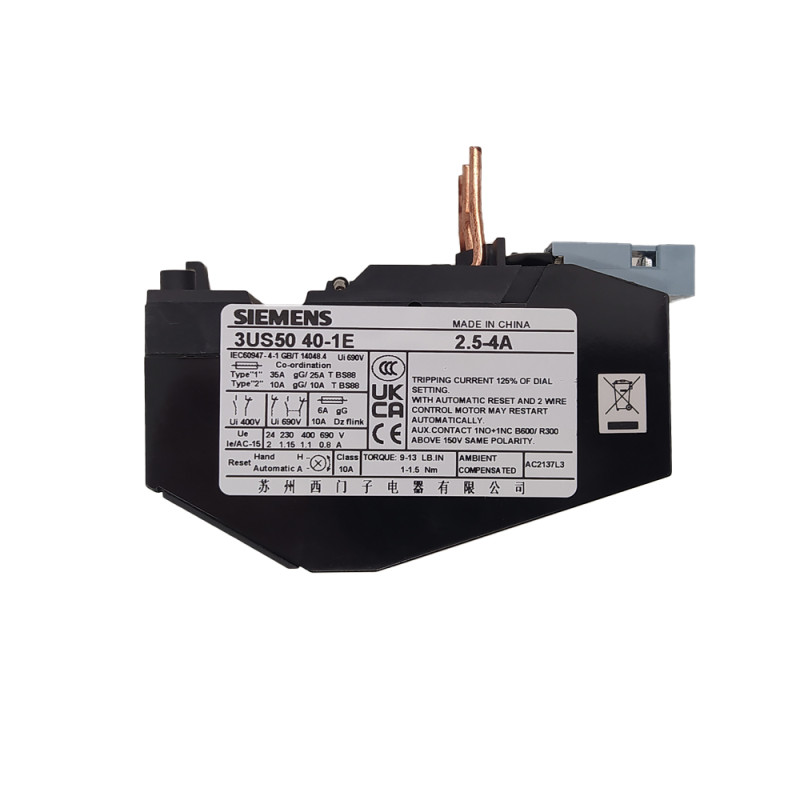 Реле тепловое 3US50 40-1E для пильных центров с ЧПУ KS-832