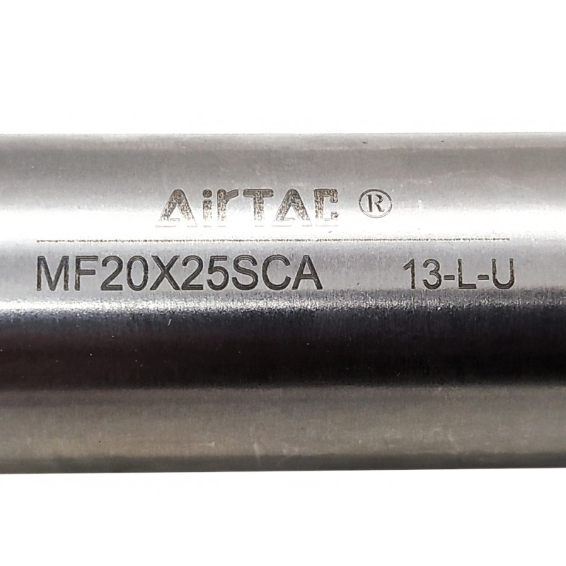 Пневмоцилиндр аспирационной заслонки MF20X25S 60110020014 для обрабатывающих центров с ЧПУ