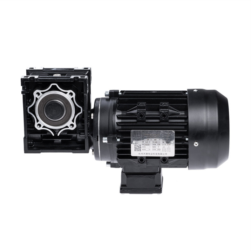 Мотор-редуктор червячный JRSTD50-15:1-80B14+DS80S4-IEC-0.75KW-B14 для сверлильно-присадочного станка