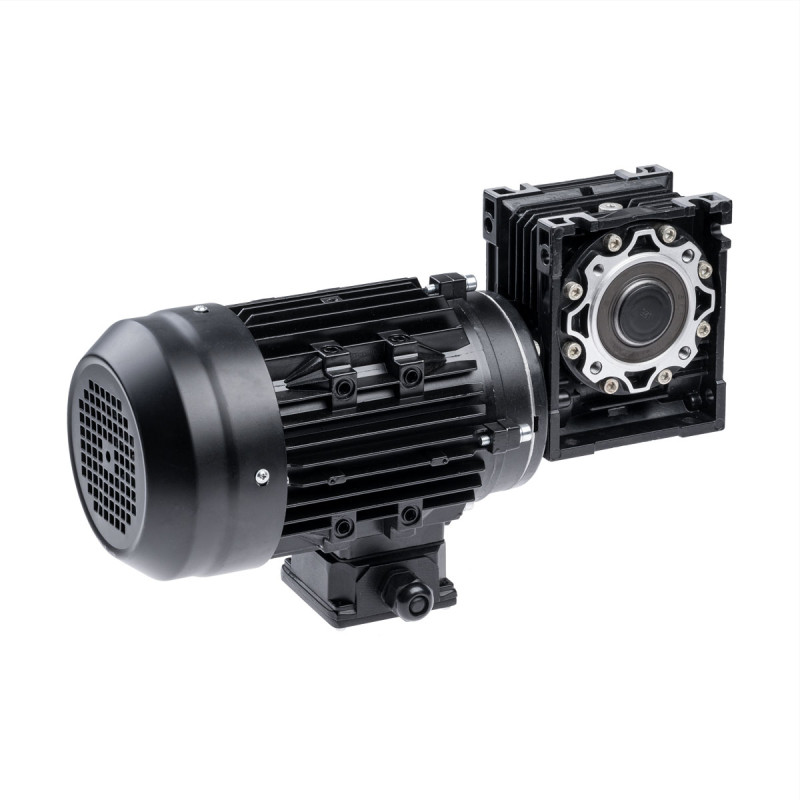 Мотор-редуктор червячный JRSTD50-15:1-80B14+DS80S4-IEC-0.75KW-B14 для сверлильно-присадочного станка