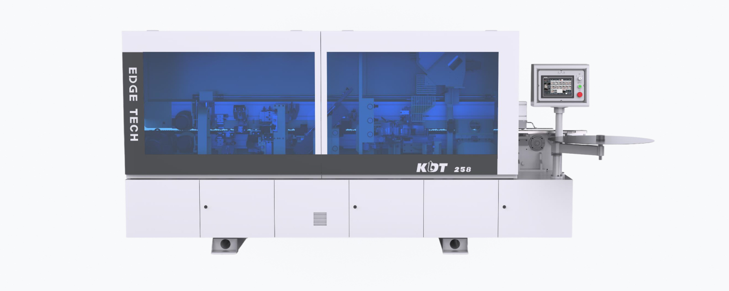 Компактный кромкооблицовочный станок KDT KE-258