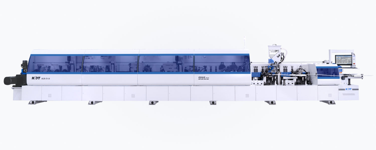Высокоскоростной проходной кромкооблицовочный станок KE-518B