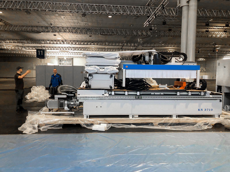 Сервисная команда Stancomplect на выставке LIGNA 2025