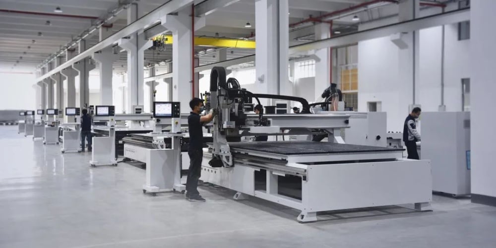 CNC machining centers factory